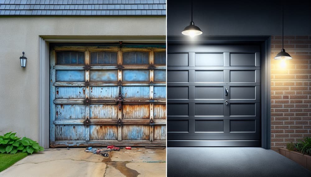 Garage door work in Orange