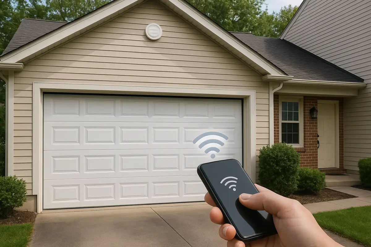 Garage Door Automation and Smart Home Integration: Elevate Your Orange, CT Home