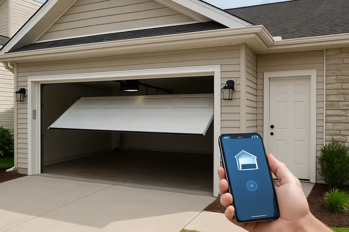Garage Door Automation and Smart Home Integration: Vintage Garage Door Repair in Orange, CT