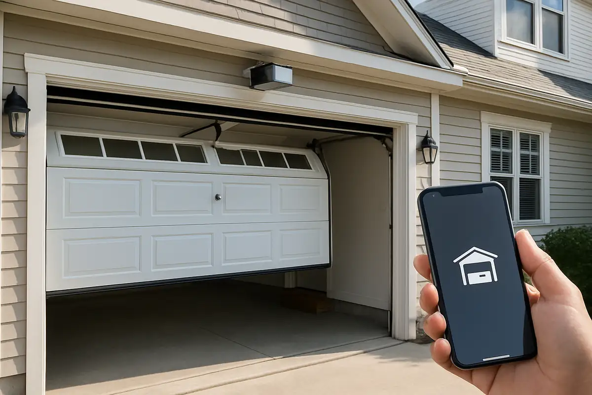 Garage Door Automation and Smart Home Integration: Upgrade Your Vintage Garage Door in Orange, CT