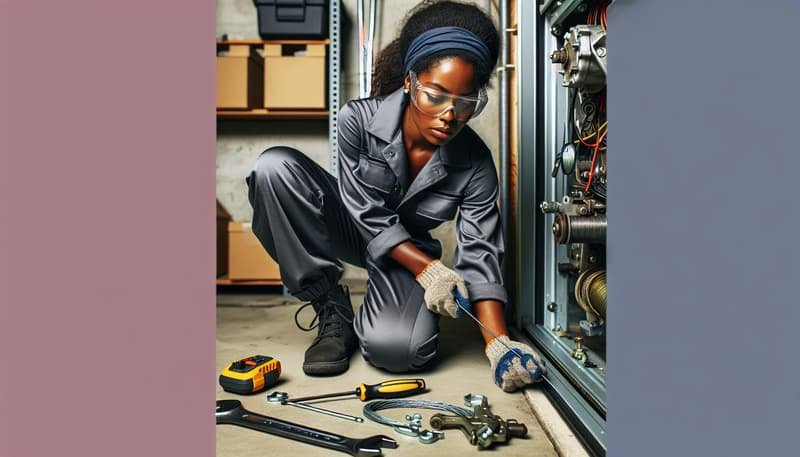 Garage Door Cable Repair in Allingtown