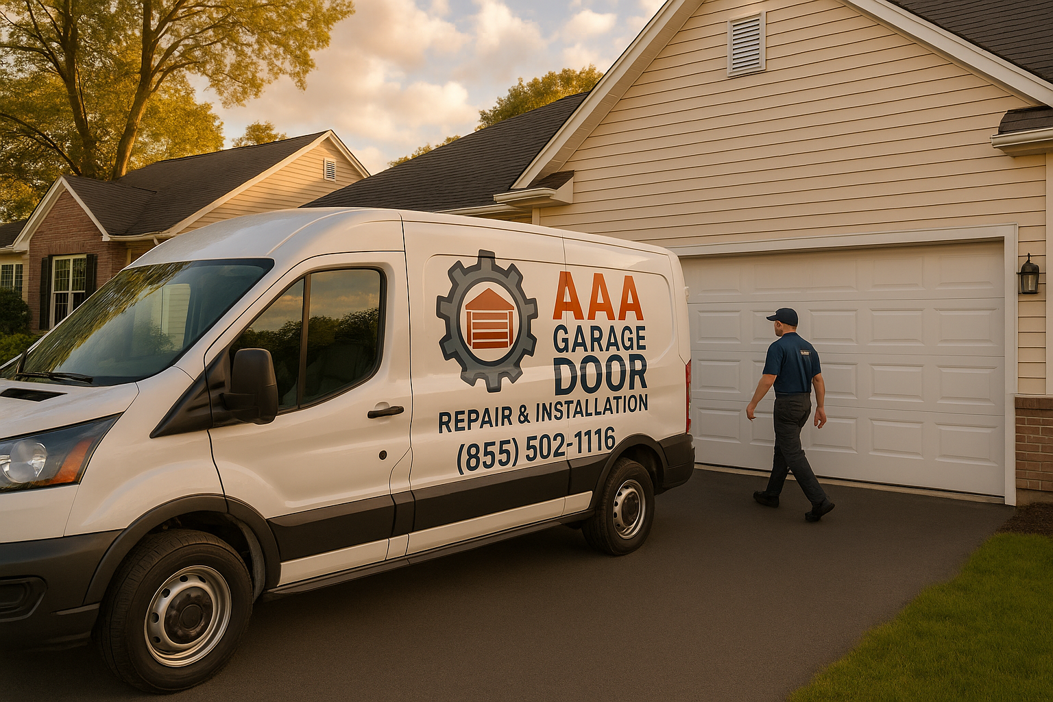 Garage door services in White Hills, CT