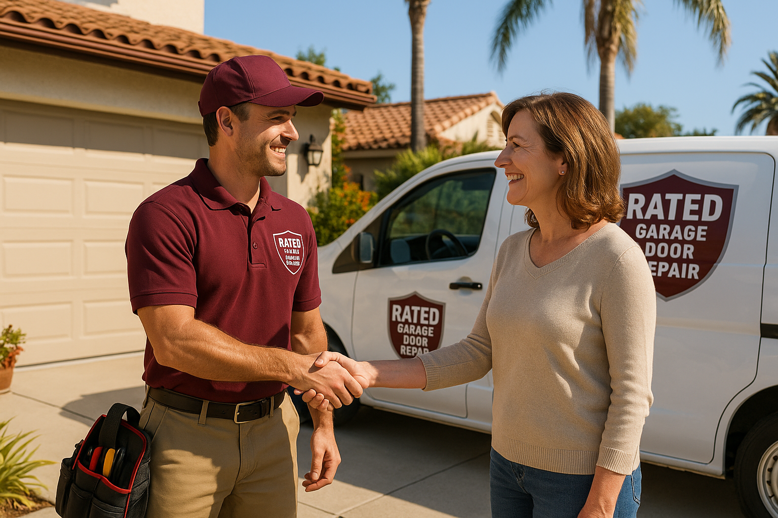 Garage door services in Southport, CT