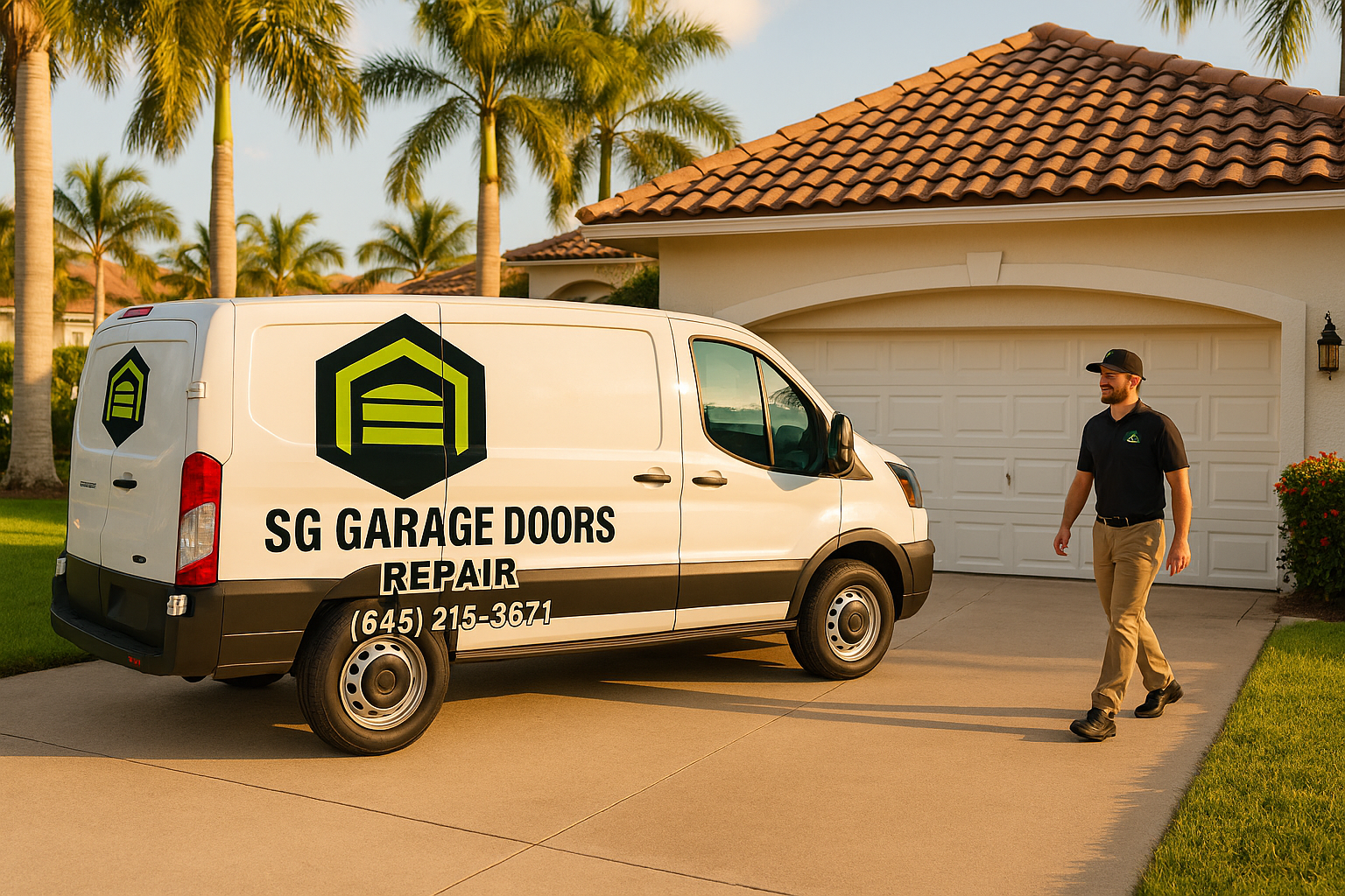 Garage door services in Momauguin, CT