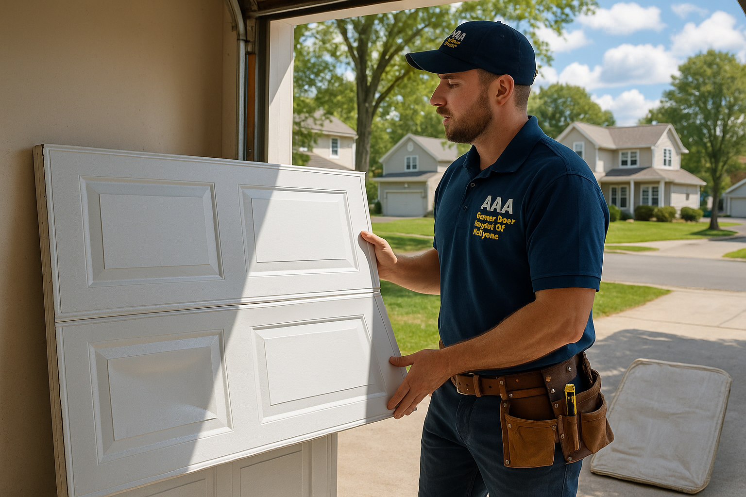 Garage Door Panel Replacement service in Bethany