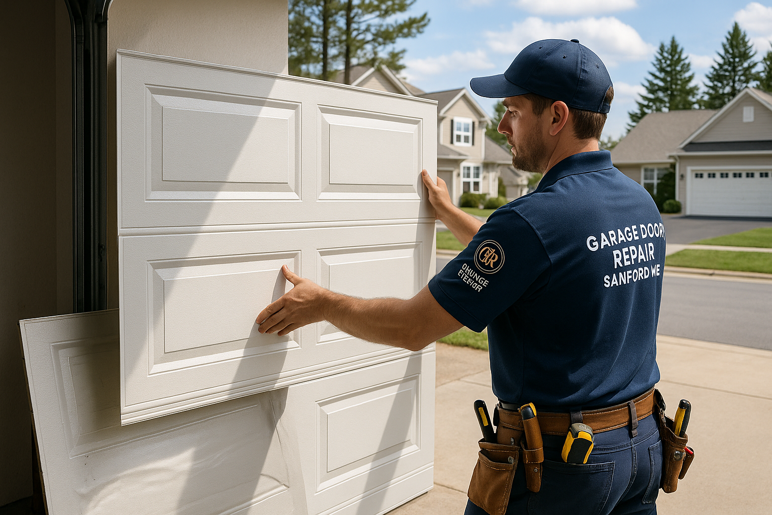 Garage Door Panel Replacement service in South Meriden
