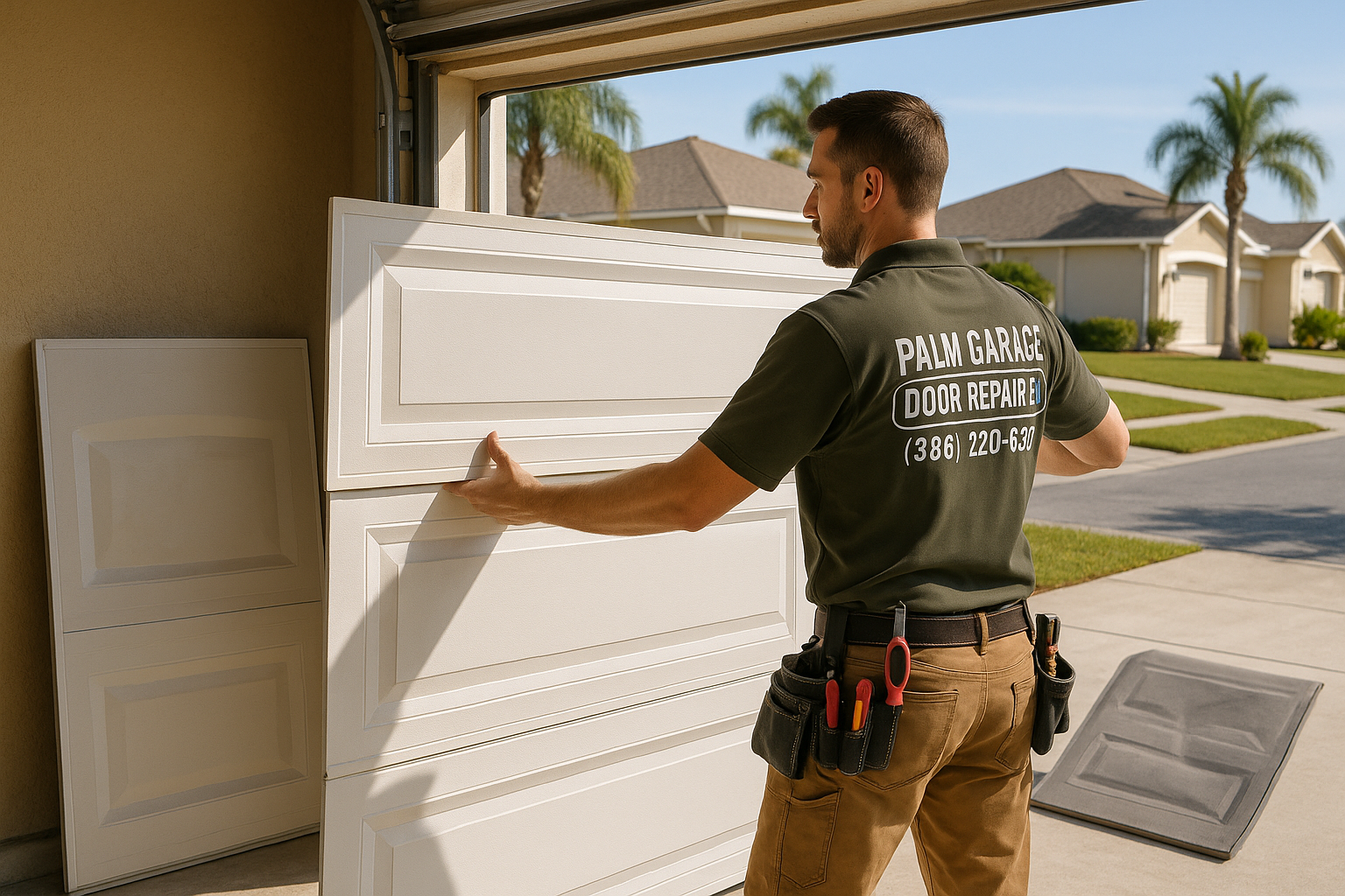 Garage Door Panel Replacement service in Naugatuck