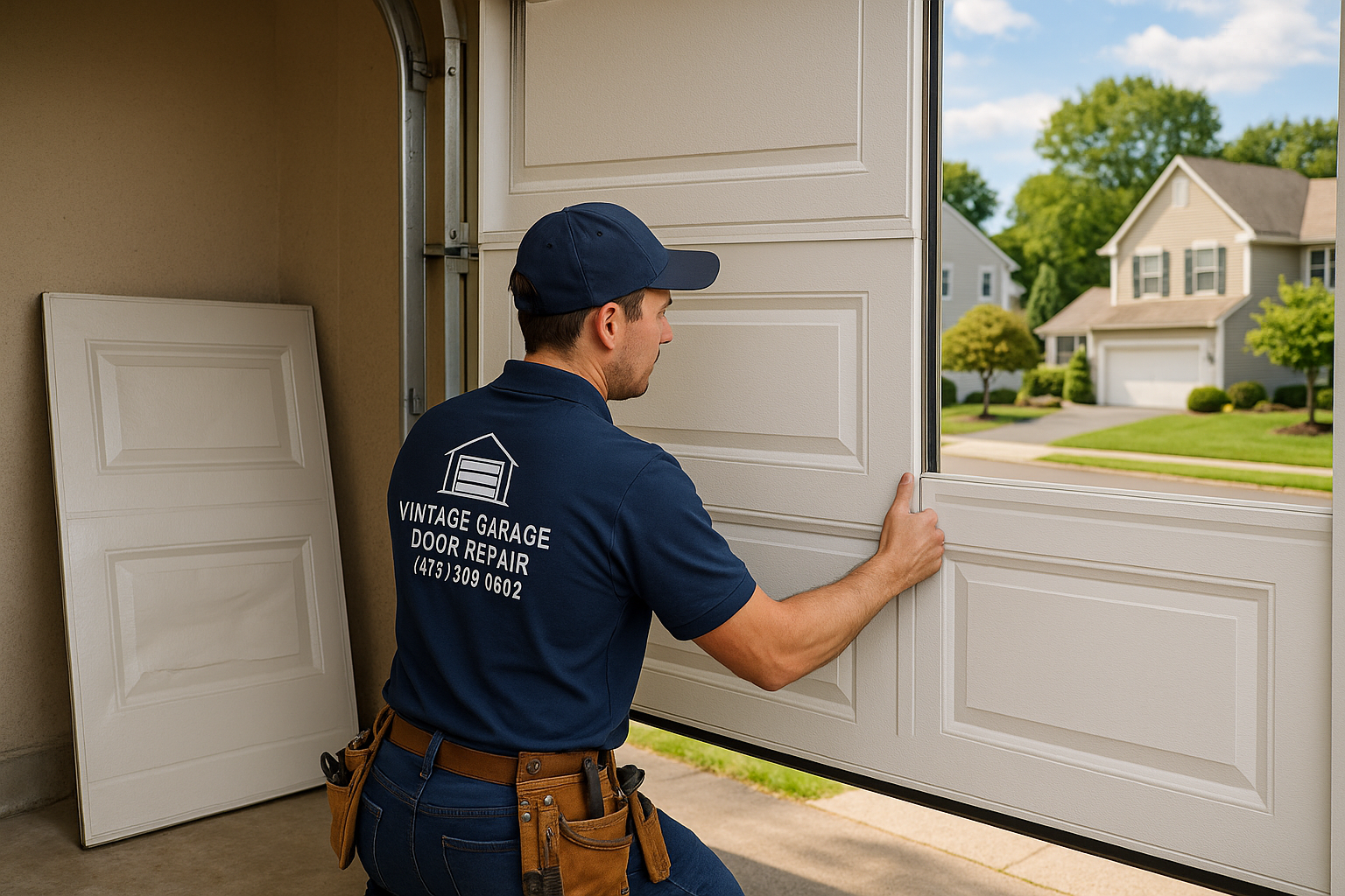 Garage Door Panel Replacement service in Georgetown
