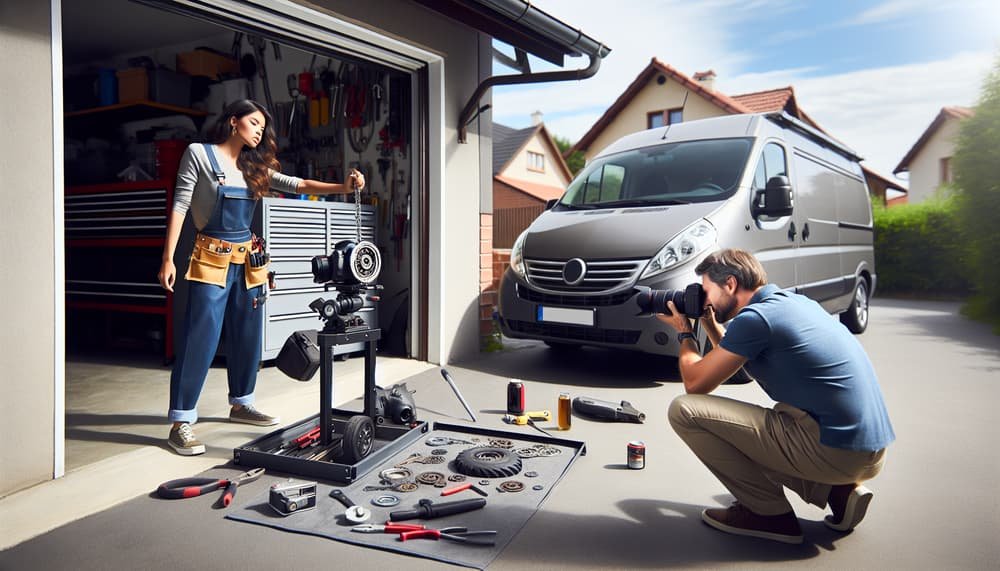 Garage door work in East Derby