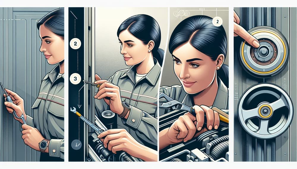 Garage door work in Pine Rock Park