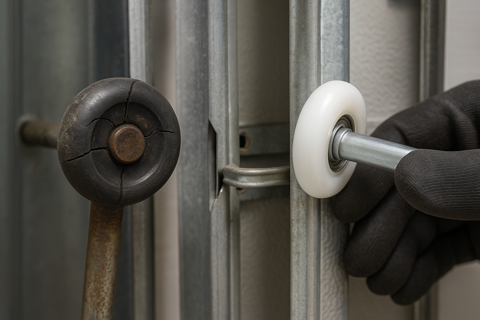 Garage Door Roller Replacement service in Saugatuck