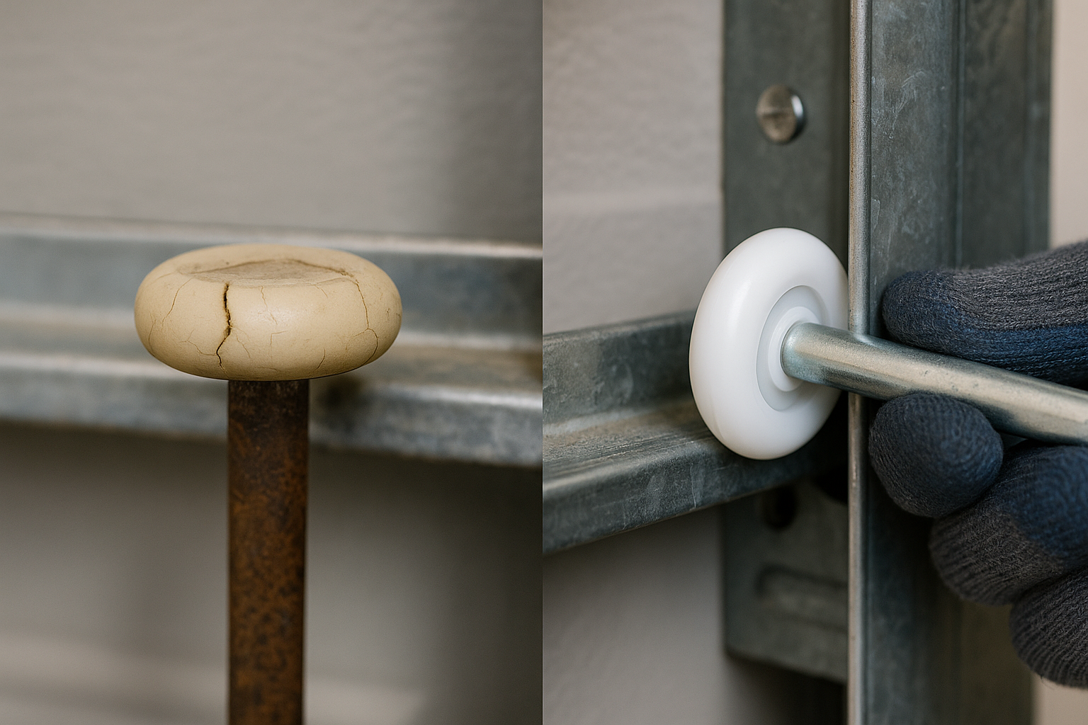 Garage Door Roller Replacement service in White Hills