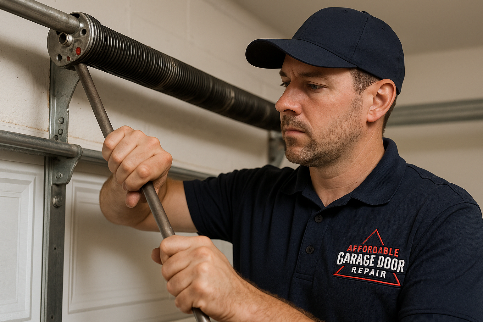 Garage Door Spring Repair service in Southport