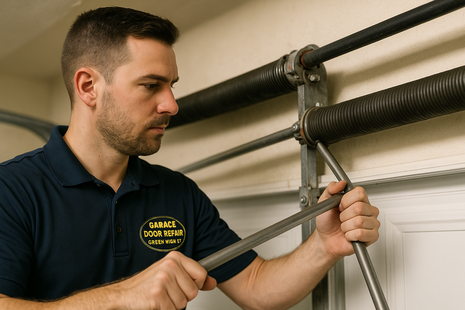Garage Door Spring Repair service in Stevenson