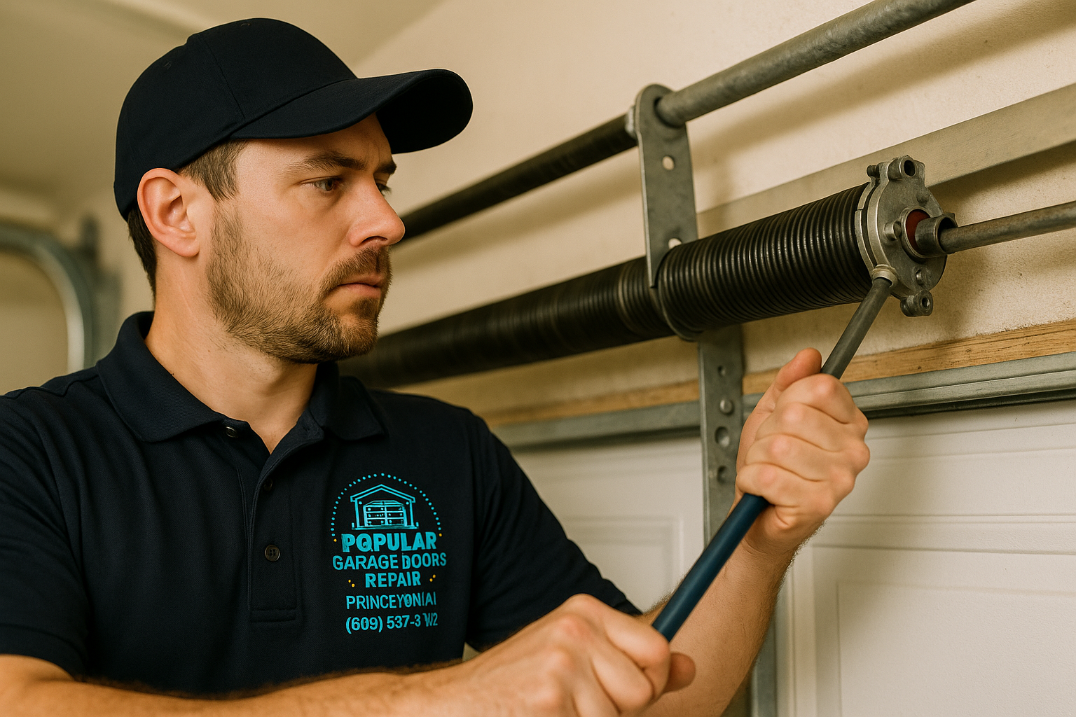 Garage Door Spring Repair service in Southford