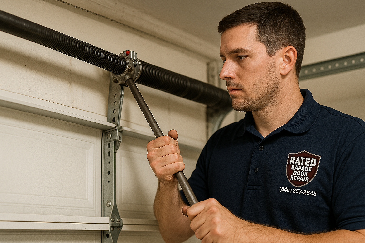 Garage Door Spring Repair service in Ansonia