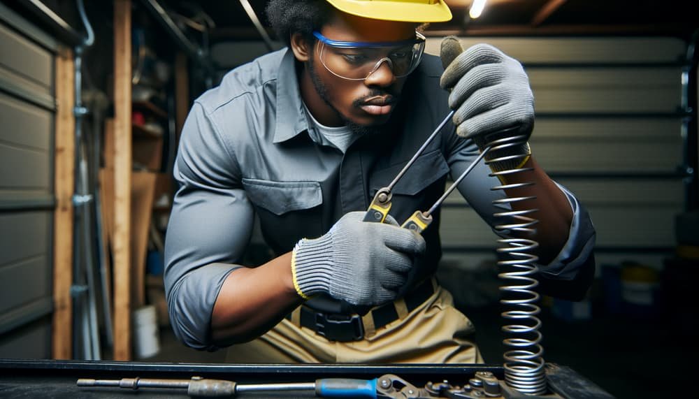 Garage door work in Stevenson