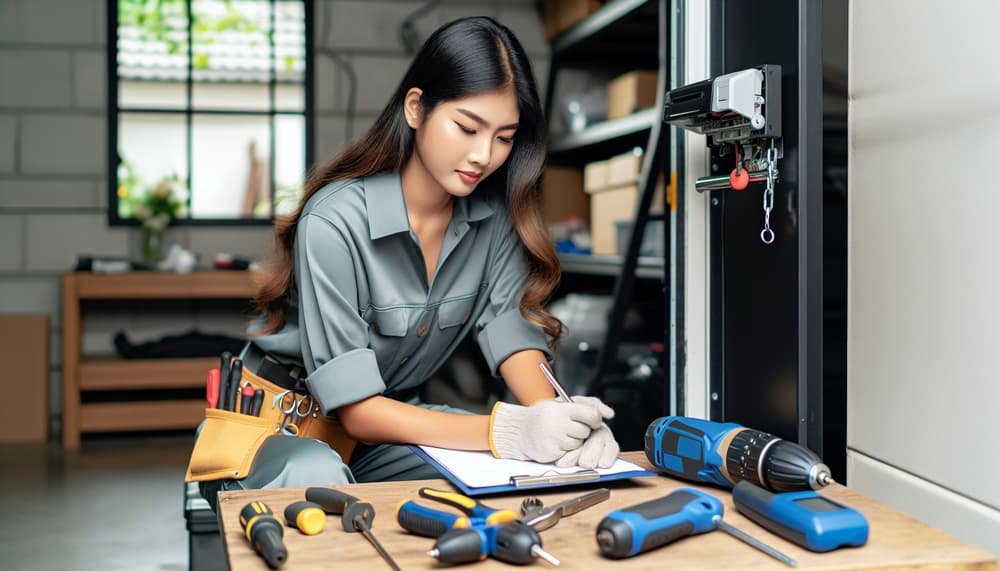 Garage door work in North Madison
